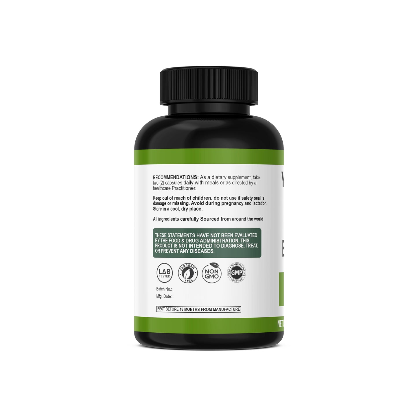 Breathe Free 500mg Capsules | Carewell Herbs
