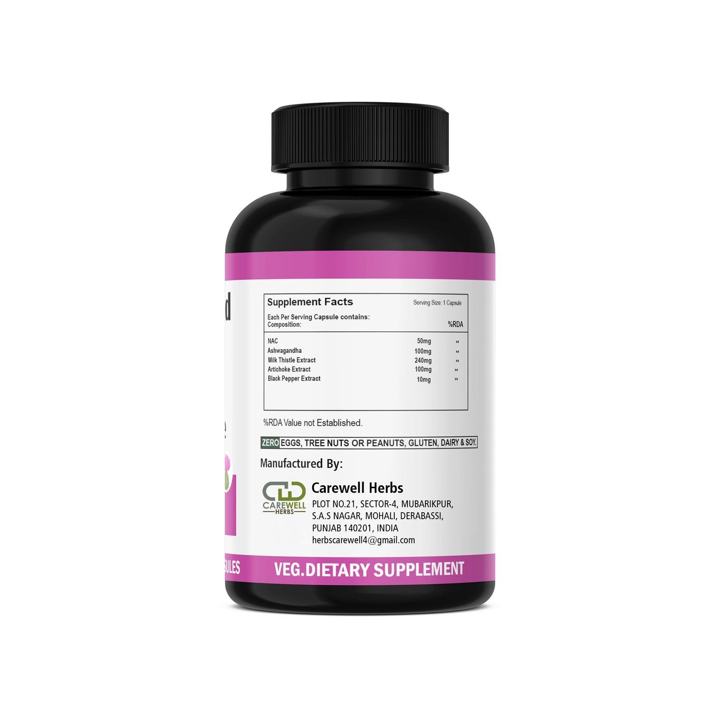 Milk Thistle Capsules | Carewell Herbs – ODM & OEM Customization