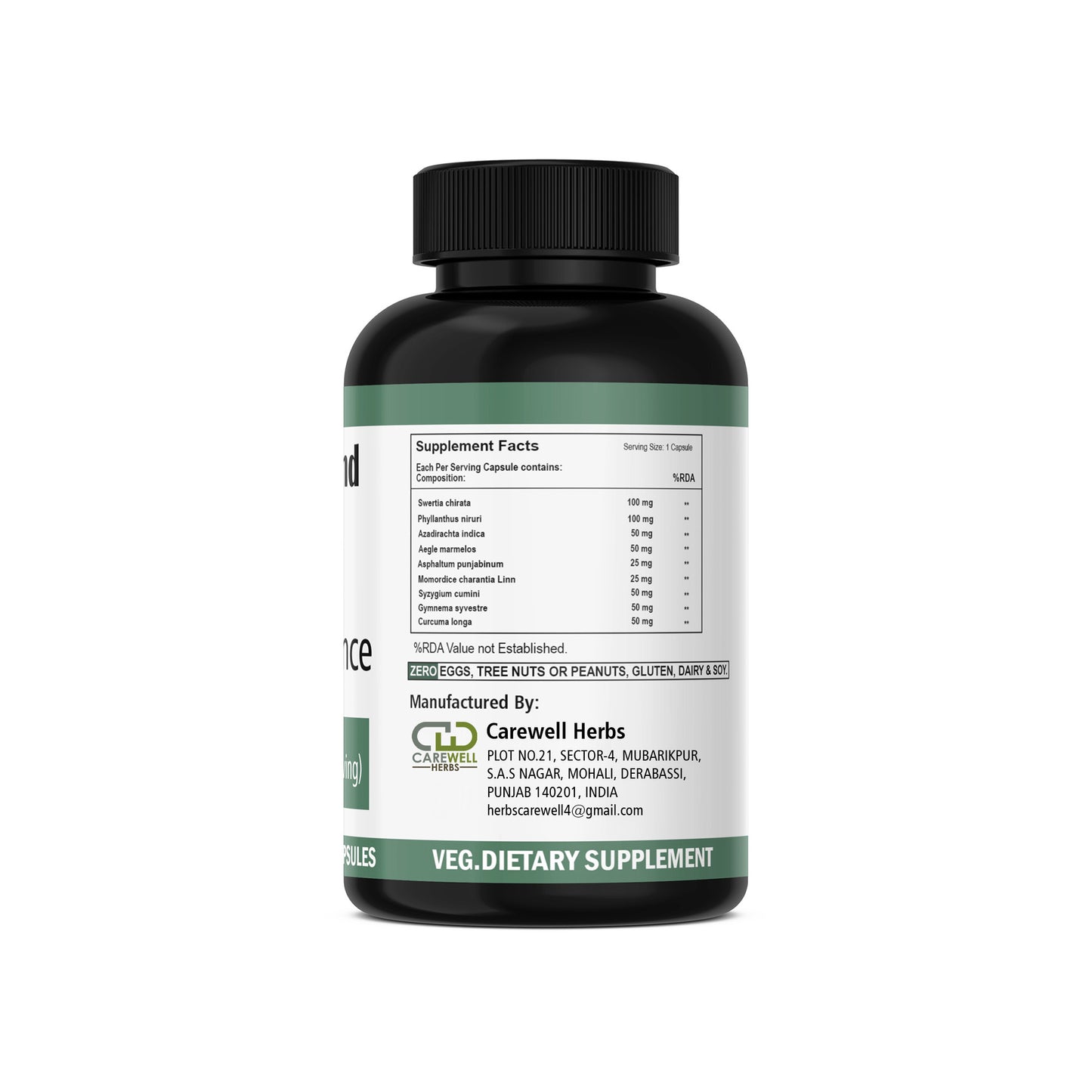 Sugar Balance Capsules | Carewell Herbs | ODM OEM