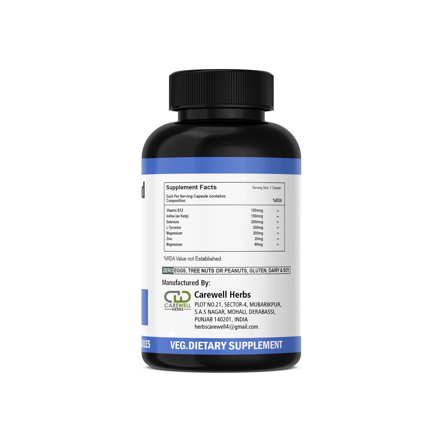 Thyroid Support Capsules | Carewell Herbs | ODM OEM