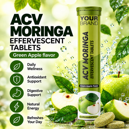 ACV Moringa Effervescent Tablets