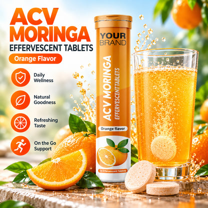 ACV Moringa Effervescent Tablets Manufacturer