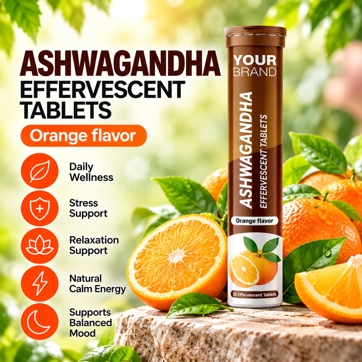 Ashwagandha Effervescent Tablets