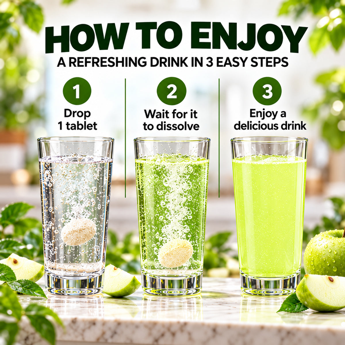 ACV Moringa Effervescent Tablets