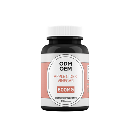 Apple Cider Vinegar 500mg capsules by Carewell Herbs ODM OEM