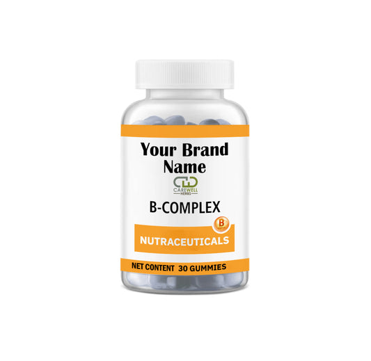 Vitamin B-Complex Gummies Private Label | OEM / ODM | Custom Formula & Packaging | Carewell Herbs