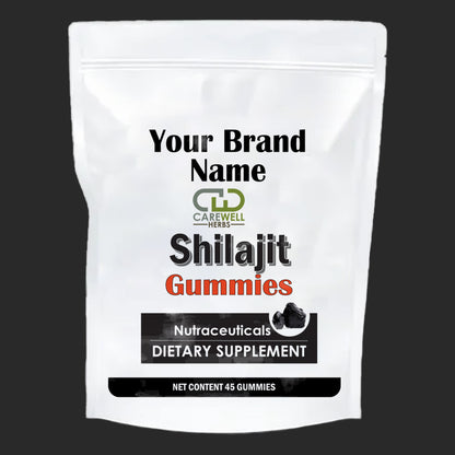 Shilajit Gummies 30 Pack Third Party Manufacturing | Carewell Herbs