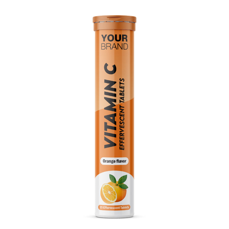 VitaminCinOrangeFlavorTabletfront