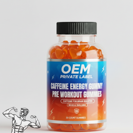 Caffeine Gummies Energy Pre Workout Gummy