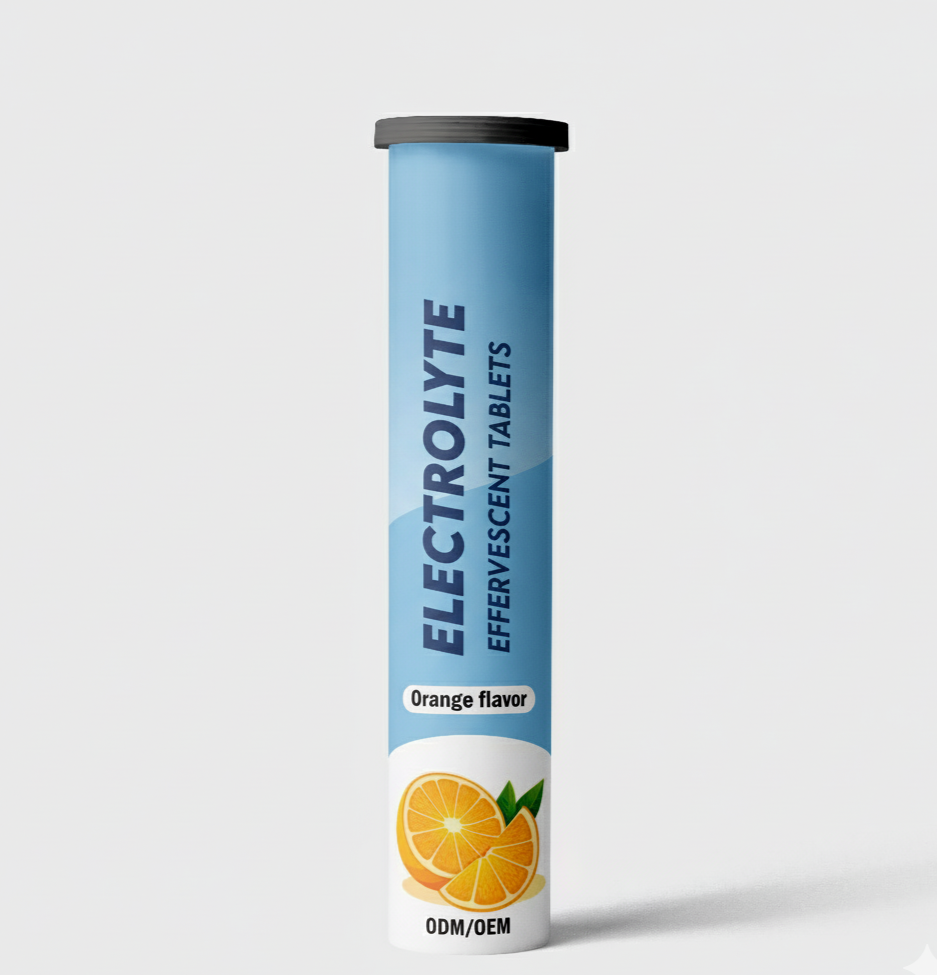 Electrolyte Hydration Effervescent Tablets Orange Flavour