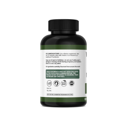 Moringa 500mg Capsules | Carewell Herbs Customizable ODM OEM
