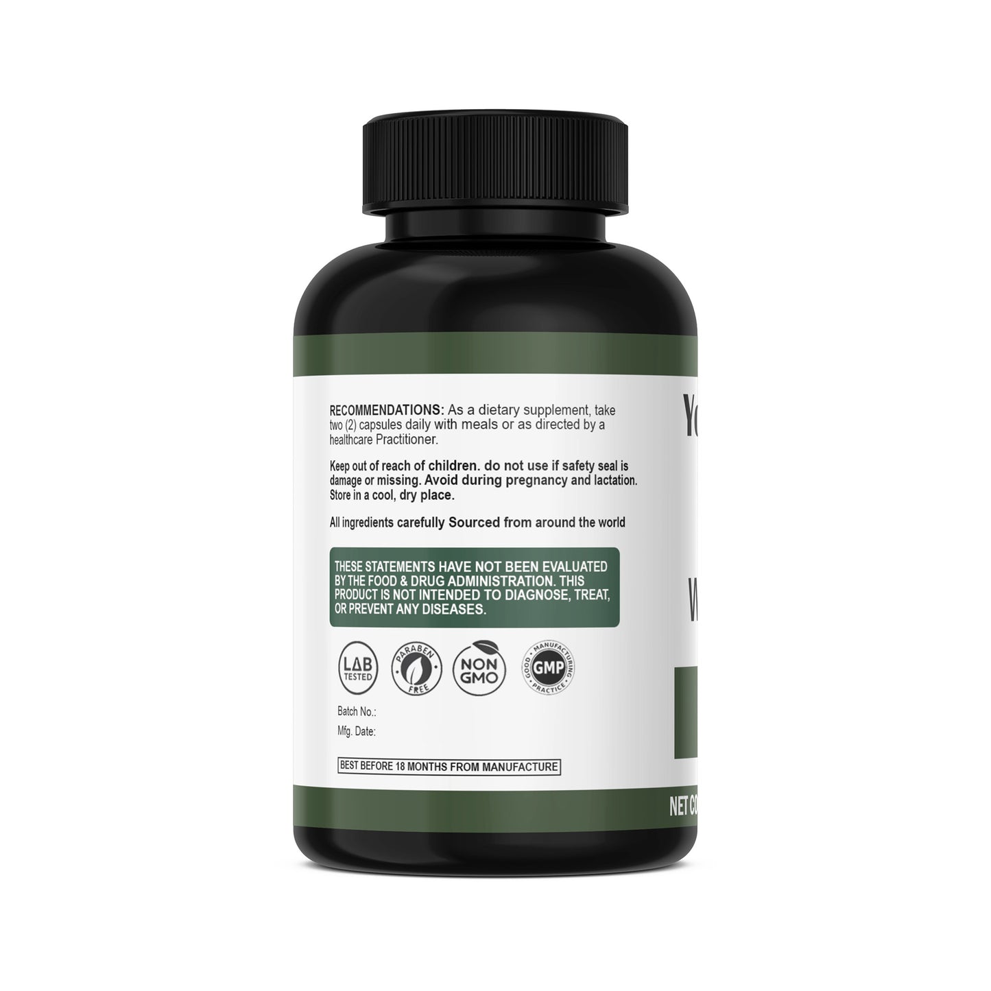 Wormwood Capsules | Customizable for OEM & Private Label | Carewell Herbs